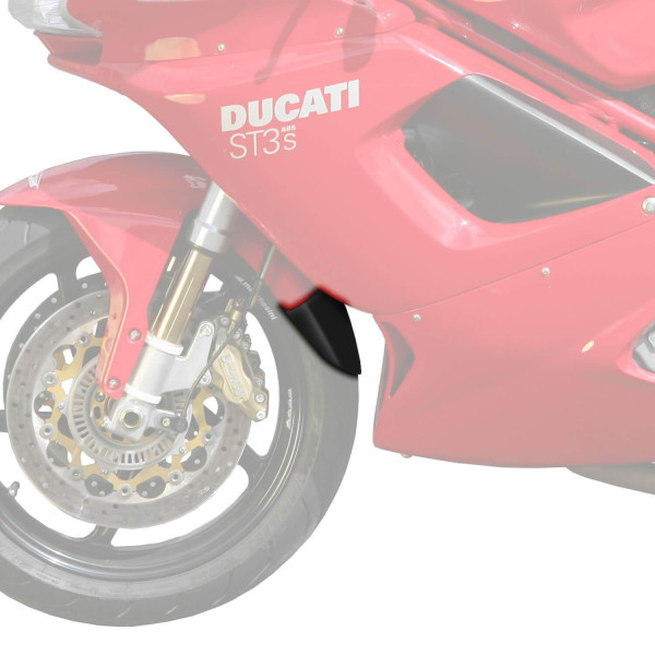 Pyramid Plastics Pyramid extenda fenda | matte black | ducati st2 1997>2003
